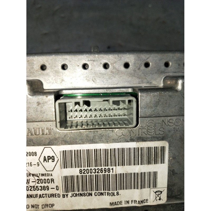 Recambio de pantalla multifuncion para renault vel satis (bj0_) 3.5 v6 (bj0r, bj0v, bj0u) referencia OEM IAM 8200326981 28122021