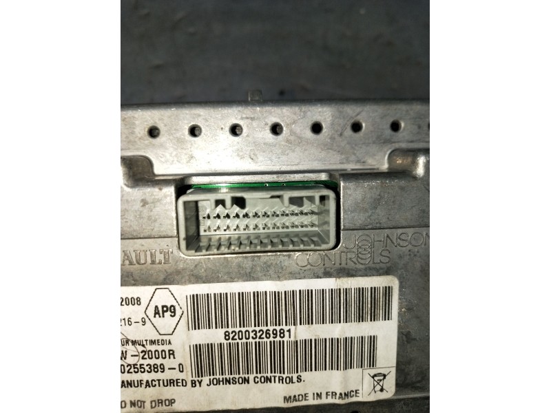 Recambio de pantalla multifuncion para renault vel satis (bj0_) 3.5 v6 (bj0r, bj0v, bj0u) referencia OEM IAM 8200326981 28122021