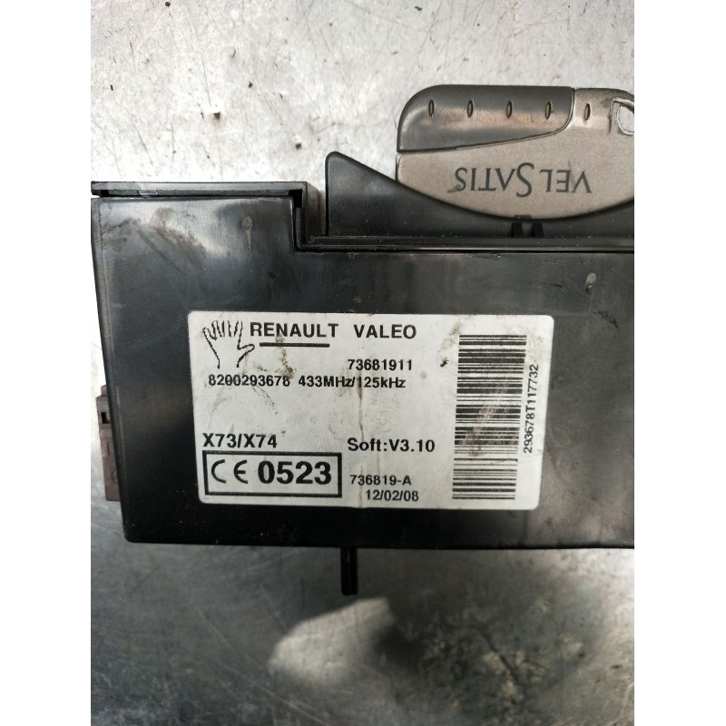 Recambio de conmutador de arranque para renault vel satis (bj0_) 3.5 v6 (bj0r, bj0v, bj0u) referencia OEM IAM 8200293678 736819A