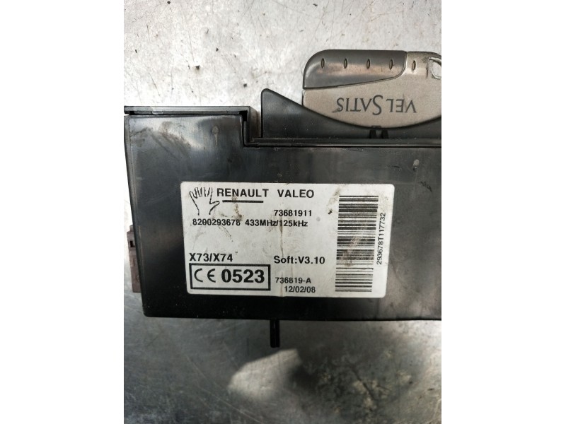 Recambio de conmutador de arranque para renault vel satis (bj0_) 3.5 v6 (bj0r, bj0v, bj0u) referencia OEM IAM 8200293678 736819A