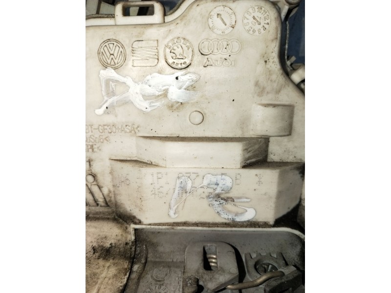 Recambio de motor cierre centralizado delantero izquierdo para seat leon (1p1) 1.6 tdi referencia OEM IAM 1P1977115B 5P 