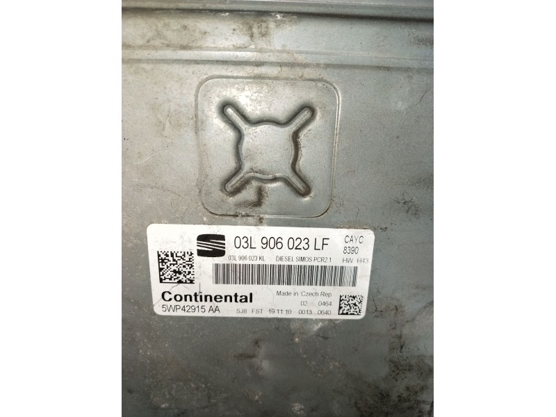Recambio de centralita motor uce para seat leon (1p1) 1.6 tdi referencia OEM IAM 03L906023LF 5WP42915AA 