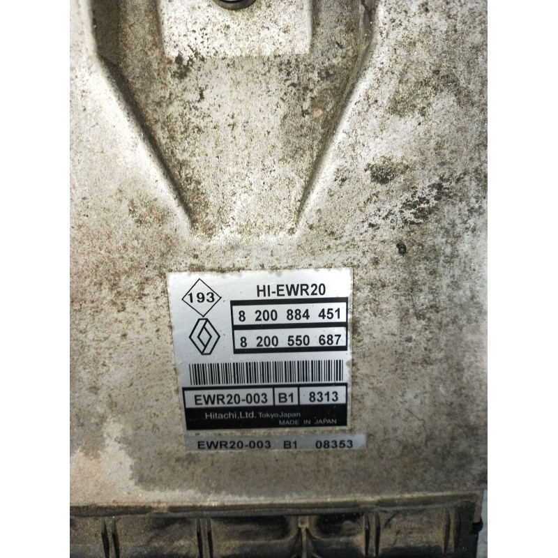 Recambio de centralita motor uce para renault vel satis (bj0_) 3.5 v6 (bj0r, bj0v, bj0u) referencia OEM IAM 8200884451 820055068