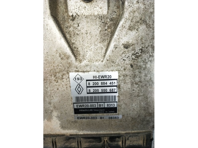 Recambio de centralita motor uce para renault vel satis (bj0_) 3.5 v6 (bj0r, bj0v, bj0u) referencia OEM IAM 8200884451 820055068