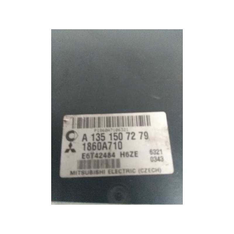 Recambio de centralita motor uce para mitsubishi colt berlina 3 (cz) 1.3 atlantis referencia OEM IAM A1351507279 1860A710 E6T424