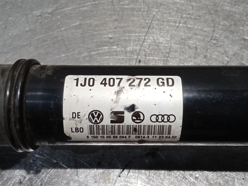 Recambio de transmision delantera derecha para audi a3 (8l1) 1.9 tdi referencia OEM IAM 1J0407272GD  