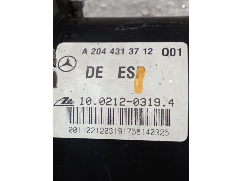 Recambio de abs para mercedes-benz clase c (w204) c 220 cdi (204.002) referencia OEM IAM A2045455132 10092623133 10061339421 A20