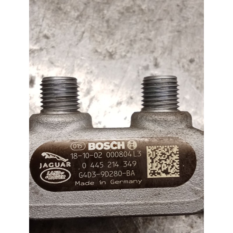 Recambio de rampa inyectora para land rover discovery v (l462) 2.0 sd4 4x4 referencia OEM IAM G4D39D280BA 0445214349 