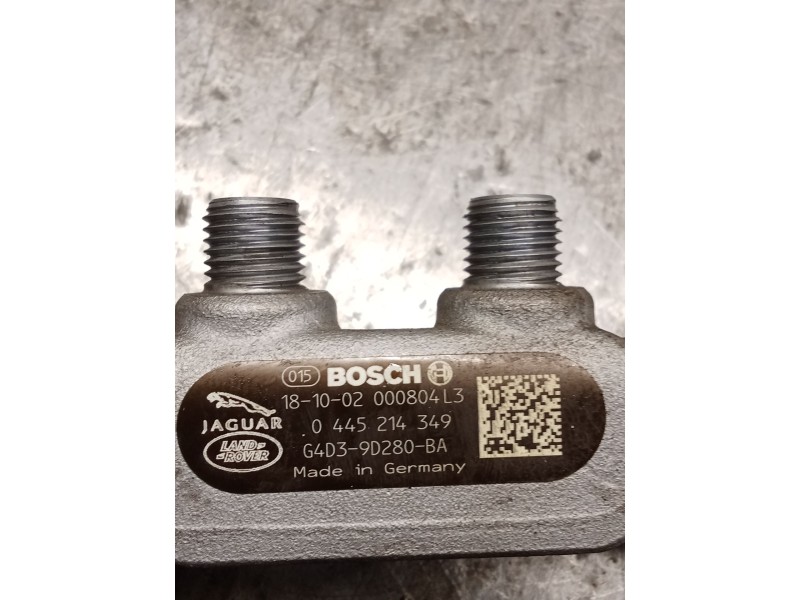 Recambio de rampa inyectora para land rover discovery v (l462) 2.0 sd4 4x4 referencia OEM IAM G4D39D280BA 0445214349 