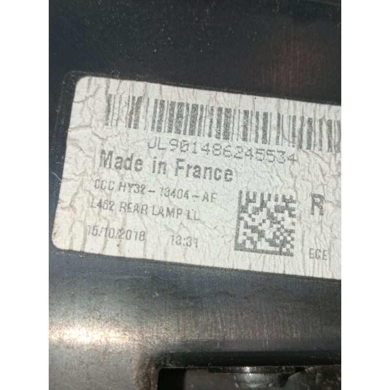 Recambio de piloto trasero derecho para land rover discovery v (l462) 2.0 sd4 4x4 referencia OEM IAM HY3213404AE  