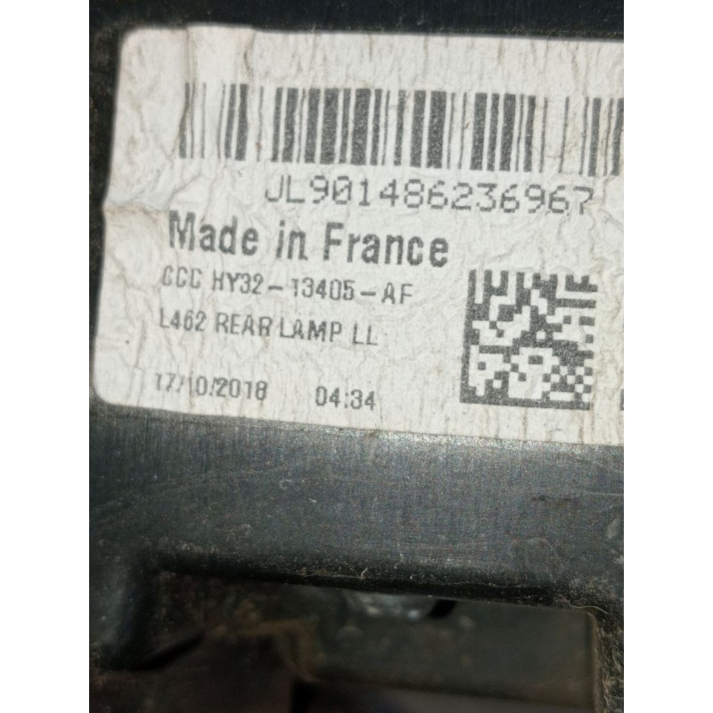 Recambio de piloto trasero izquierdo para land rover discovery v (l462) 2.0 sd4 4x4 referencia OEM IAM HY3213405AF  