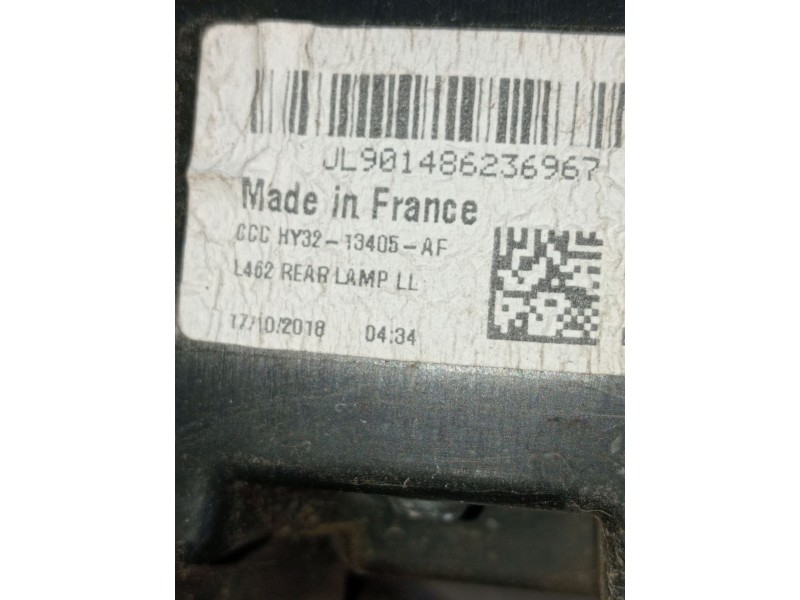 Recambio de piloto trasero izquierdo para land rover discovery v (l462) 2.0 sd4 4x4 referencia OEM IAM HY3213405AF  