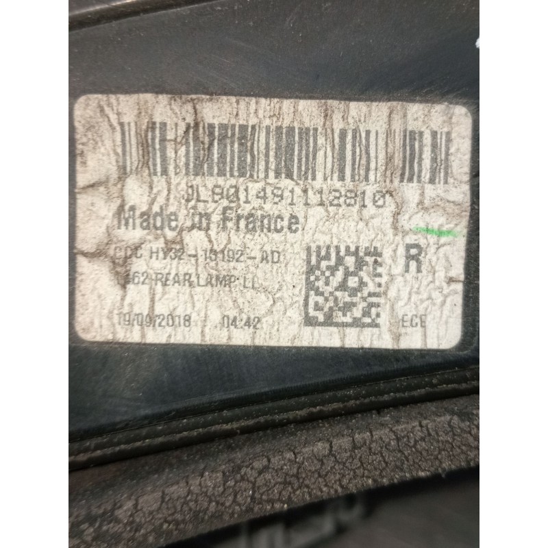 Recambio de piloto trasero derecho interior para land rover discovery v (l462) 2.0 sd4 4x4 referencia OEM IAM HY3213192AD  
