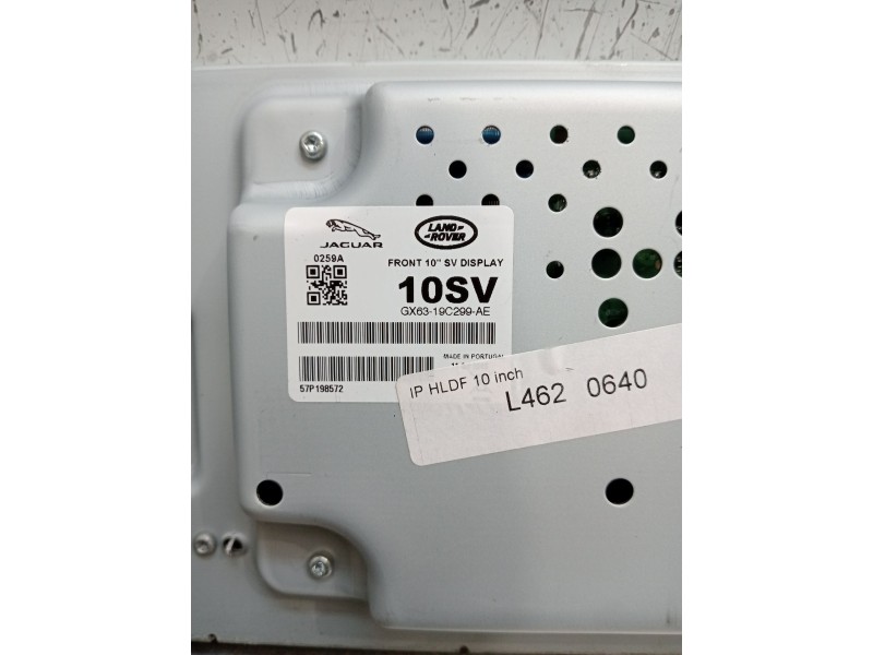 Recambio de pantalla multifuncion para land rover discovery v (l462) 2.0 sd4 4x4 referencia OEM IAM GX6319C299AE 57P198572 