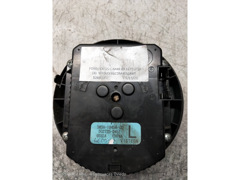 Recambio de motor calefaccion para ford focus c-max (cap) ambiente (d) referencia OEM IAM 3M5H18456CC 5027252451 