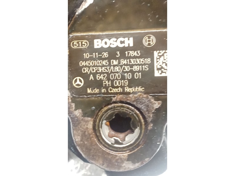 Recambio de bomba inyeccion para mercedes-benz clase e (w212) e 300 cdi / bluetec (212.020, 212.021, 212.027) referencia OEM IAM