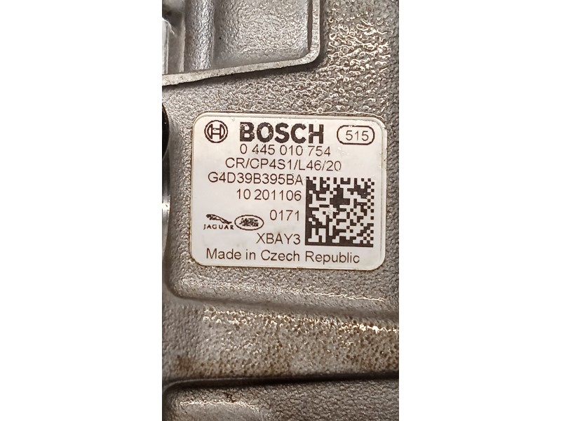 Recambio de bomba inyeccion para land rover discovery v (l462) 2.0 sd4 4x4 referencia OEM IAM G4D39B395BA 0445010754 BOSCH