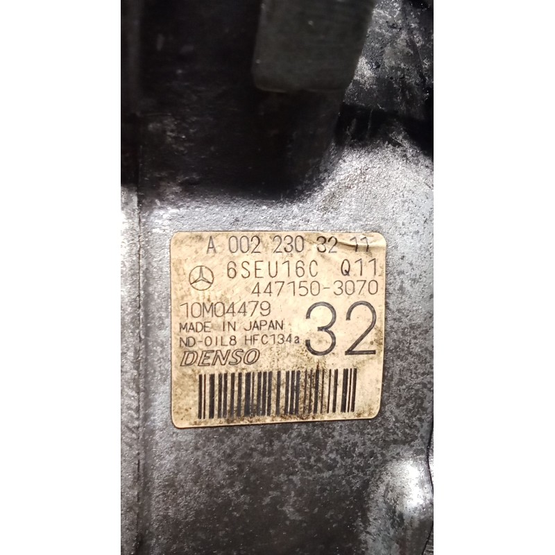 Recambio de compresor aire acondicionado para mercedes-benz clase e (w212) e 300 cdi / bluetec (212.020, 212.021, 212.027) refer