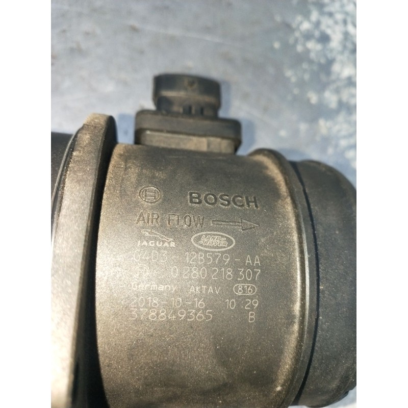 Recambio de caudalimetro para land rover discovery v (l462) 2.0 sd4 4x4 referencia OEM IAM 0280218307 G4D312B579AA 