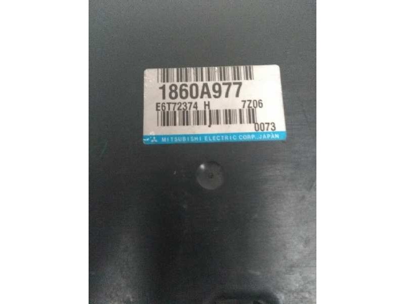 Recambio de centralita motor uce para mitsubishi lancer berlina (cy0) intense referencia OEM IAM 1860A977 E6T72374H 