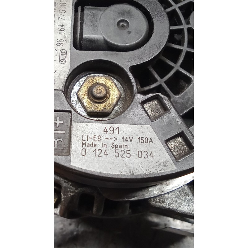 Recambio de alternador para citroën xsara picasso 2.0 hdi referencia OEM IAM 9646477580 0124525034 150A