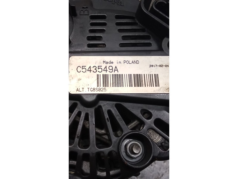 Recambio de alternador para renault clio ii (bb_, cb_) 1.9 d (b/cb0e, bb0j) referencia OEM IAM C543549A  