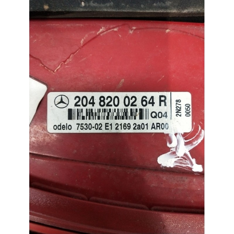 Recambio de piloto trasero derecho para mercedes-benz clase c (w204) c 220 cdi (204.002) referencia OEM IAM 2048200264R  