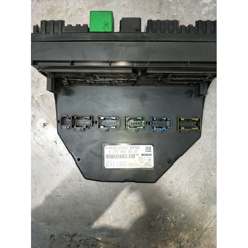 Recambio de caja reles / fusibles para mercedes-benz clase e (w212) e 300 cdi / bluetec (212.020, 212.021, 212.027) referencia O