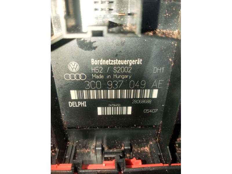 Recambio de caja reles / fusibles para skoda octavia ii (1z3) 1.9 tdi referencia OEM IAM 3C0937049AE 28068688 