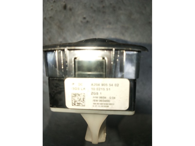 Recambio de mando elevalunas delantero izquierdo para mercedes-benz clase e (w212) e 300 cdi / bluetec (212.020, 212.021, 212.02