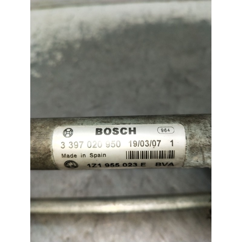 Recambio de motor limpia delantero para skoda octavia ii (1z3) 1.9 tdi referencia OEM IAM 3397020950 1Z1955023E 