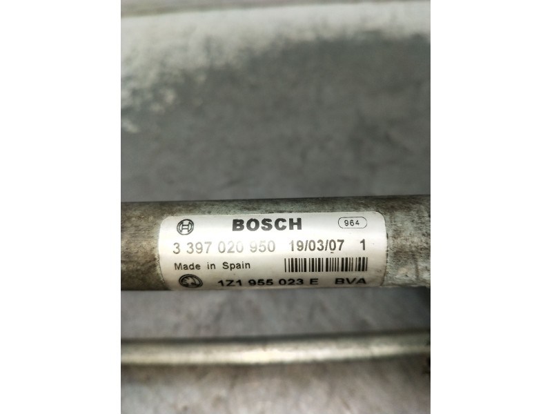 Recambio de motor limpia delantero para skoda octavia ii (1z3) 1.9 tdi referencia OEM IAM 3397020950 1Z1955023E 