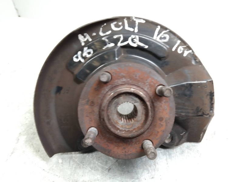 Recambio de mangueta delantera izquierda para mitsubishi colt (cj0) 1.6 cat referencia OEM IAM   