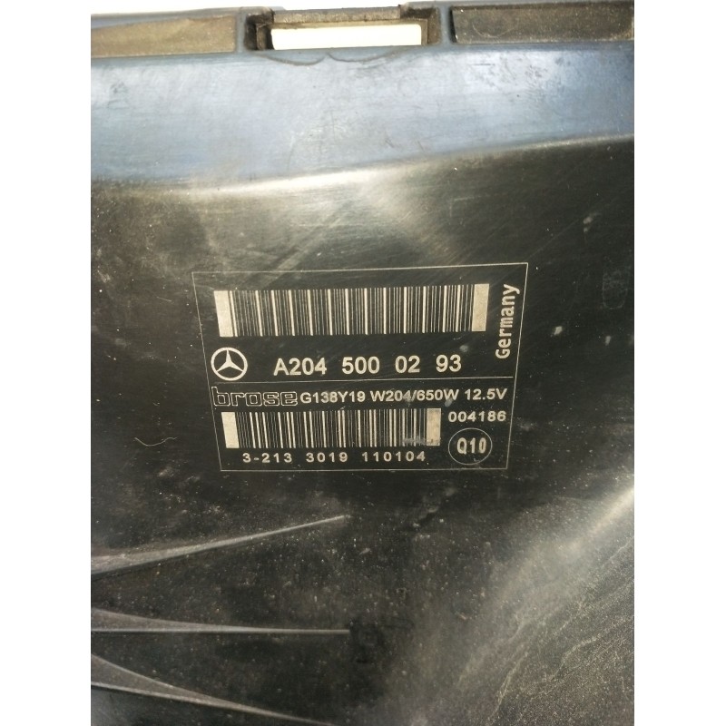 Recambio de electroventilador para mercedes-benz clase e (w212) e 300 cdi / bluetec (212.020, 212.021, 212.027) referencia OEM I