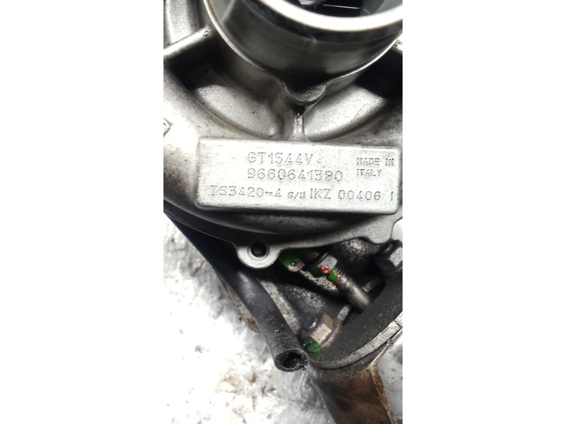 Recambio de turbocompresor para peugeot 307 (3a/c) 1.6 hdi 110 referencia OEM IAM 9660641380 7534204 