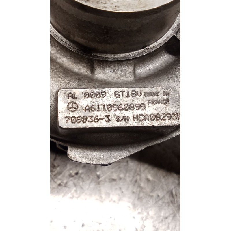 Recambio de turbocompresor para mercedes-benz sprinter 02.00  caja abierta 311 cdi (903.611-612-613) referencia OEM IAM A6110960
