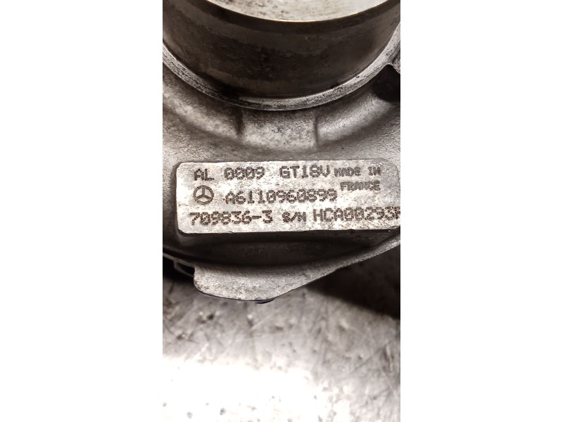 Recambio de turbocompresor para mercedes-benz sprinter 02.00  caja abierta 311 cdi (903.611-612-613) referencia OEM IAM A6110960
