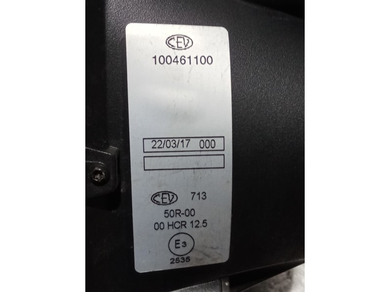 Recambio de faro delantero para bmw f ( - 800cc) f 700 gs (k70) referencia OEM IAM 100461100 50R0000HCR125 