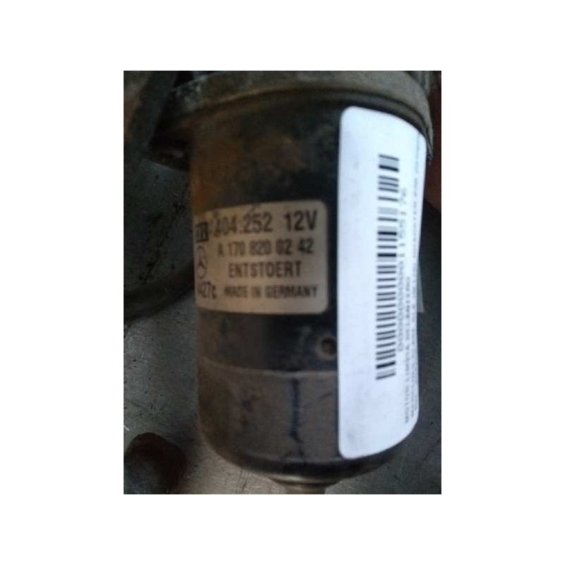 Recambio de motor limpia delantero para mercedes clase slk (w170) roadster 230 compressor (170.447) referencia OEM IAM 404252 A1