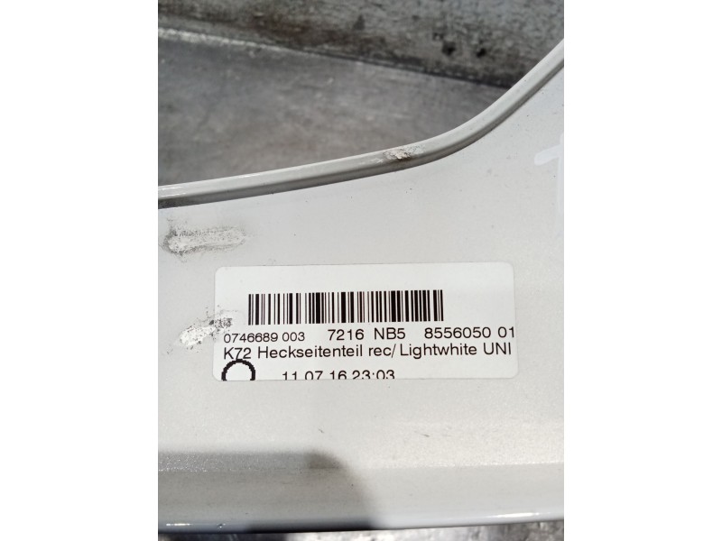 Recambio de moldura para bmw f ( - 800cc) f 700 gs (k70) referencia OEM IAM 8556050 0746689003 10872210 TRASERA DERECHA