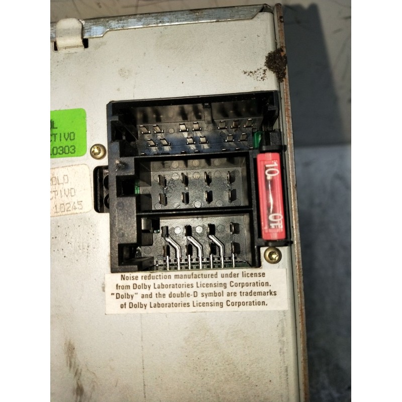 Recambio de sistema audio / radio cd para seat ibiza ii (6k1) 1.9 sdi referencia OEM IAM 76K0035156A 02011870330 VER FOTOS