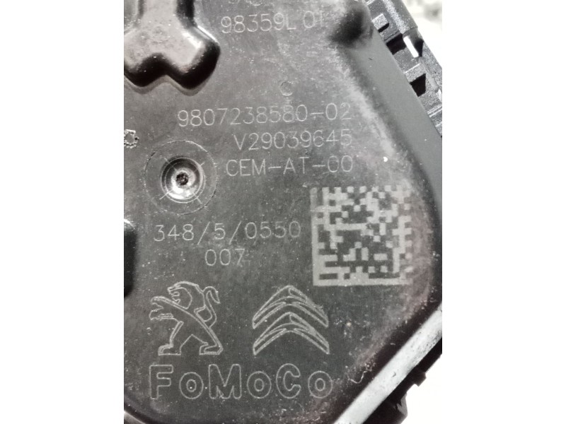 Recambio de caja mariposa para citroën berlingo station wagon xtr plus referencia OEM IAM 9807238580 V29039645 