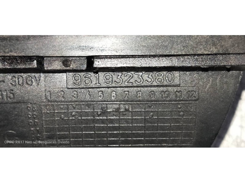 Recambio de mando elevalunas delantero izquierdo para citroen xantia berlina 2.0 hdi exclusive referencia OEM IAM 9619323380  