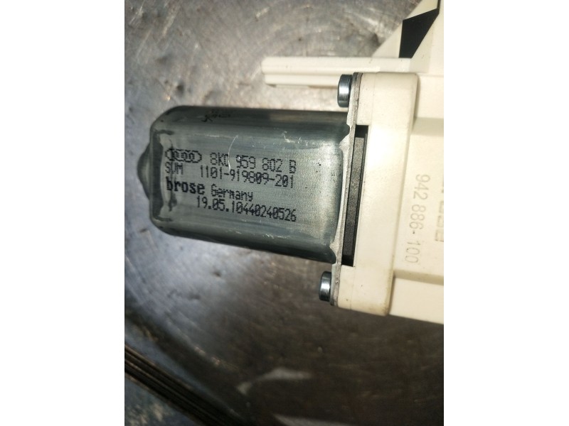 Recambio de elevalunas delantero derecho para audi q5 (8rb) 3.0 tdi quattro referencia OEM IAM 8K0959802B 5P 