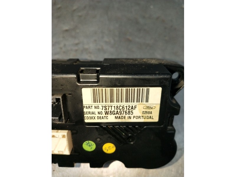 Recambio de mando calefaccion / aire acondicionado para ford galaxy (ca1) ghia referencia OEM IAM 7S7T18C612AF W8GA97685 