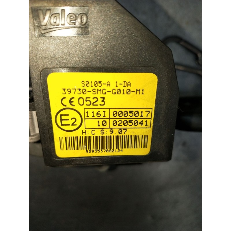 Recambio de conmutador de arranque para honda civic berlina 5 (fk) 2.2 ctdi referencia OEM IAM 39730SMGG10M1 S0105A1DA 