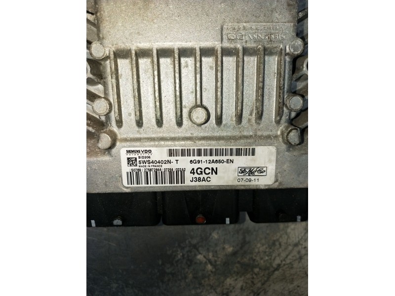 Recambio de centralita motor uce para ford galaxy (ca1) ghia referencia OEM IAM 6G9112A650EN 5WS40402NT 4GCNJ38AC