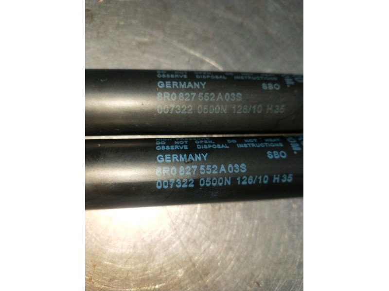 Recambio de amortiguadores maletero / porton para audi q5 (8rb) 3.0 tdi quattro referencia OEM IAM 8R0827552A03S  