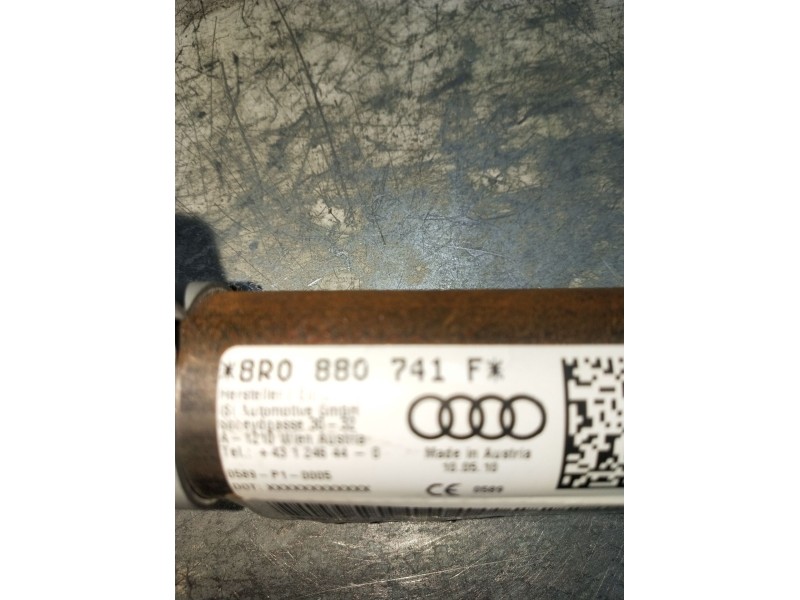Recambio de airbag cortina delantero izquierdo para audi q5 (8rb) 3.0 tdi quattro referencia OEM IAM 8R0880741F  