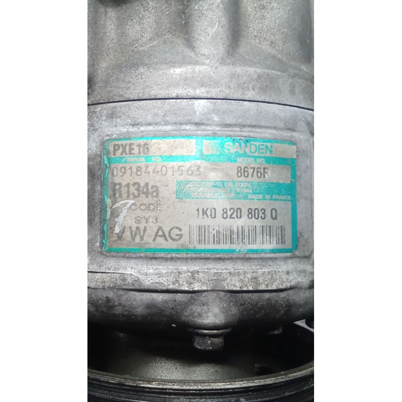 Recambio de compresor aire acondicionado para audi a3 (8p) 2.0 tdi ambiente referencia OEM IAM 1K08208030  